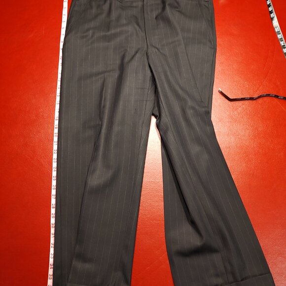 Black Pinstripe Suit - Picture 2 of 6